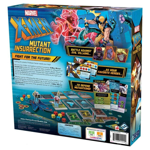 Marvel X-Men Mutant Insurrection Board Game 2