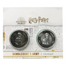 Harry Potter Dumbledore Army Collectible Coin Set (Harry Potter & Ron Weasley)