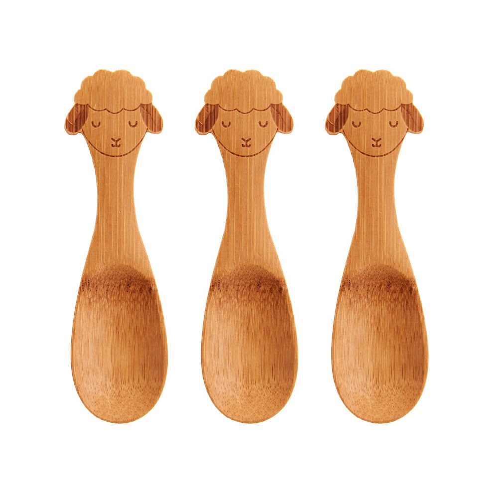 Sass & Belle (Set of 3) Baa Baa Lamb Bamboo Spoons