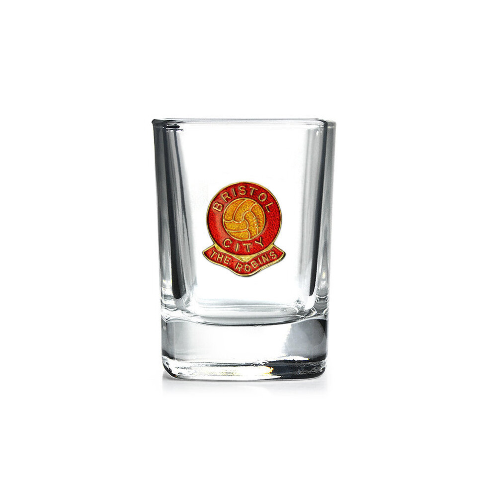 Bristol City football club shot glass