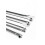 (250mm) Metal roller - drawer runners Tecno - white 3