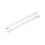 (350mm) Metal roller - drawer runners Tecno - white 2