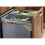 GTV Kitchen waste bin soft close JC609M-2 (529x494x540) 2