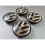 VW Alloy Wheel Centre Caps - 65mm 3