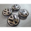 VW Alloy Wheel Centre Caps - 65mm 2