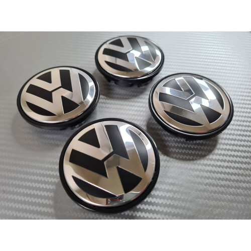 VW Alloy Wheel Centre Caps - 65mm 1