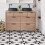Peel & Stick Vinyl Floor Tiles 10pcs Per Pack Marble Moroccan Floral Pattern Floor Pops - 21 Styles Sticky Back - Self Adhesive ALTAIR FP2948 3