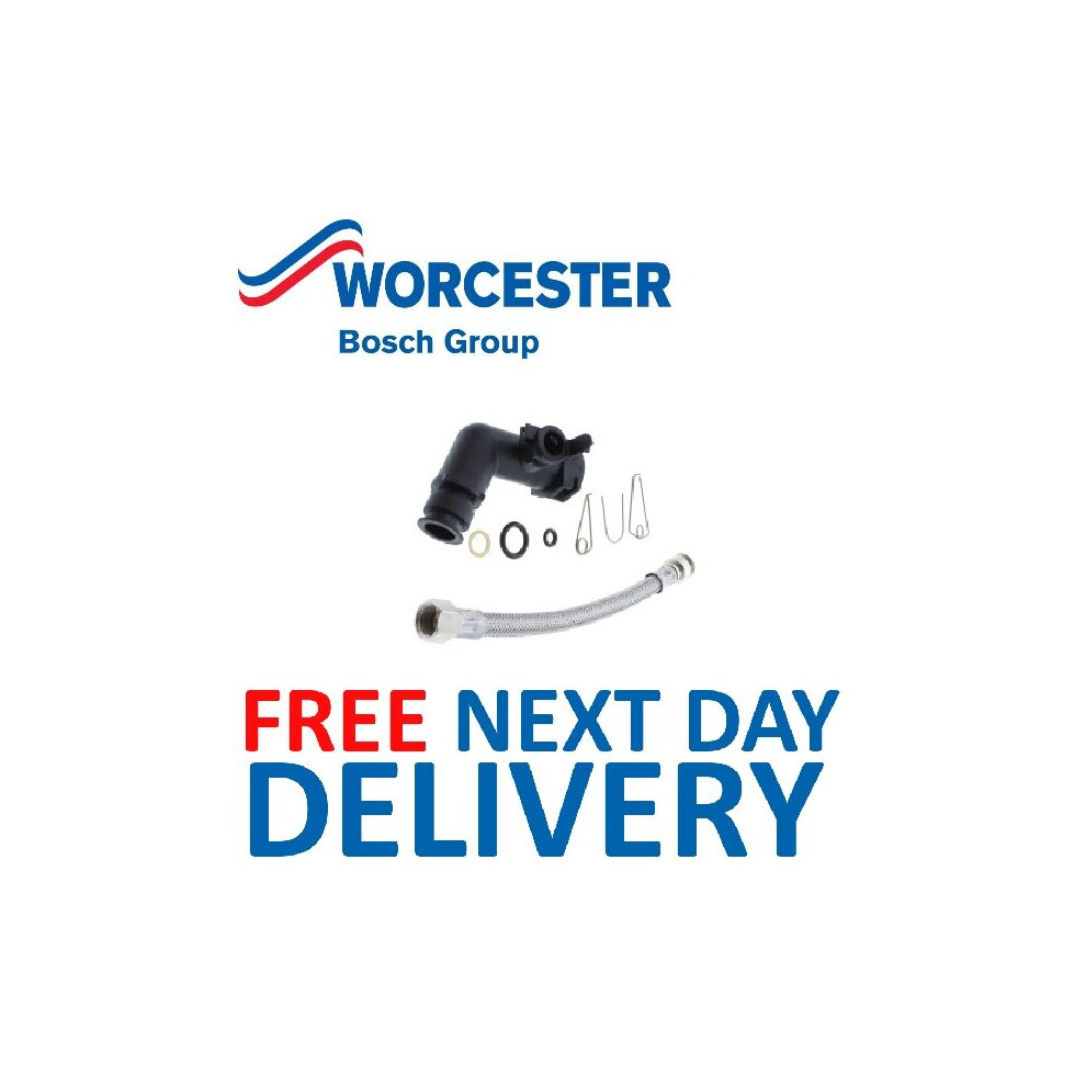 Worcester Bosch Greenstar 12 15 18 24 25 28 30 Flex Hose Kit 87161068330 H12-249