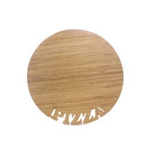 Bamboo Wooden Pizza Cutting Board 33x2 CM