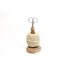Craft Ball of String on Stand with Scissors