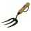 HD Carbon Steel Hand Fork Wood Handle 1