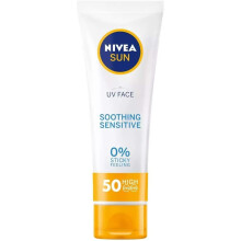 Nivea Sun Ultra Violet Face Soothing Sensitive Spf 50 50Ml