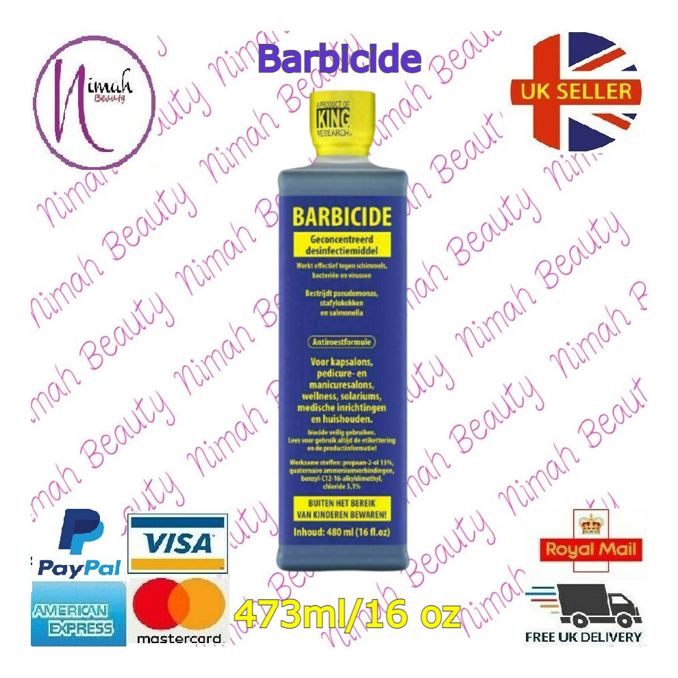 Barbicide Disinfectant Concentrate Solution Anti Rust Formula Germicidal 473mL - Image 8