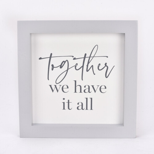 WIDDOP and Co. Moments Wall Plaque - Together 22cm