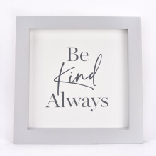 Moments Wall Plaque - Be Kind Always 22cm