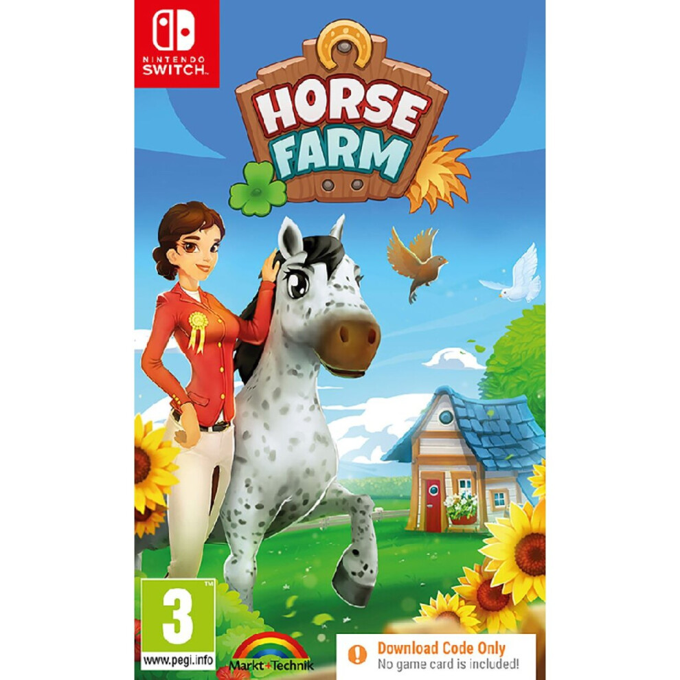 Horse Farm Nintendo Switch Game [Code In A Box] 5055377604523