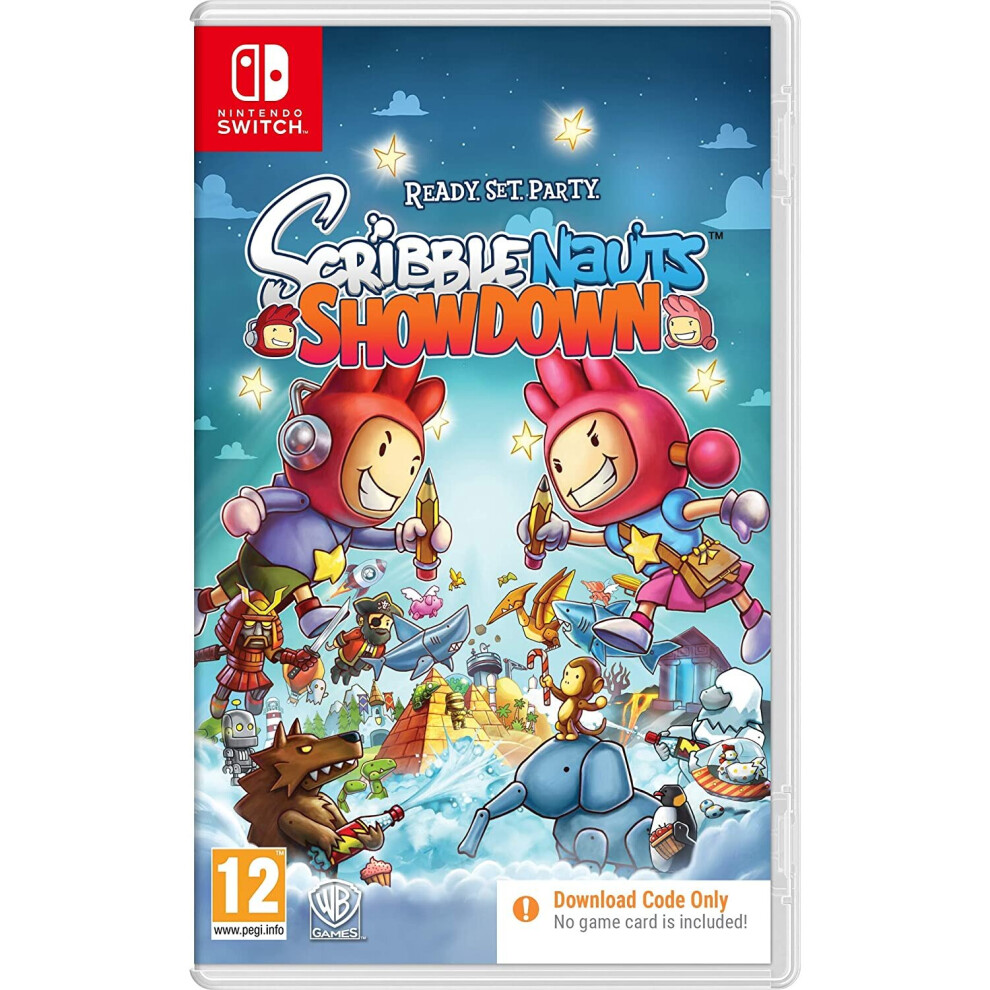 Scribblenauts Showdown Nintendo Switch Game [Code in a Box]