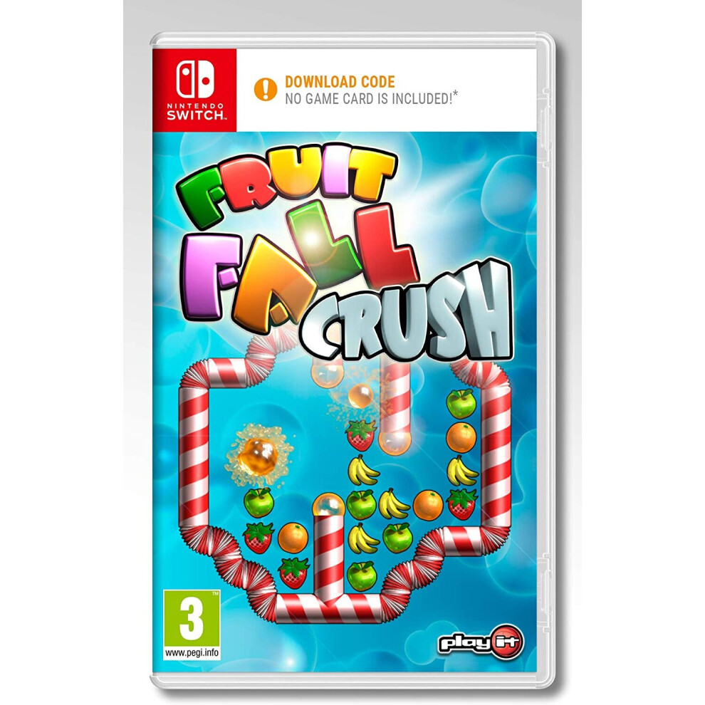 Fruit Fall Crush Nintendo Switch Game [Code In A Box] 5060057025666