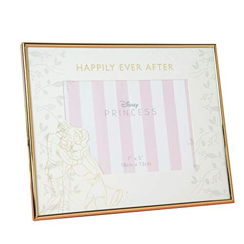 WIDDOP and Co. 7" x 5" Disney Happily Ever After Wedding Frame - Cinderella
