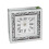 WIDDOP and Co. HESTIA Crystal Border Mantel Clock 15cm 1