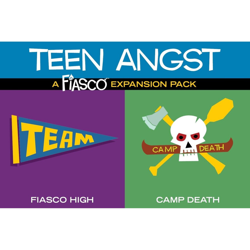 Asmodee Fiasco: Teen Angst Expansion Pack