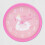 WIDDOP and Co. Swan Princess Pink Wall Clock 1