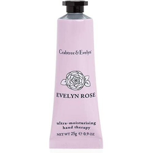 CRABTREE & EVELYN ROSE ULTRA MOISTURISING HAND THERAPY 25G NEW