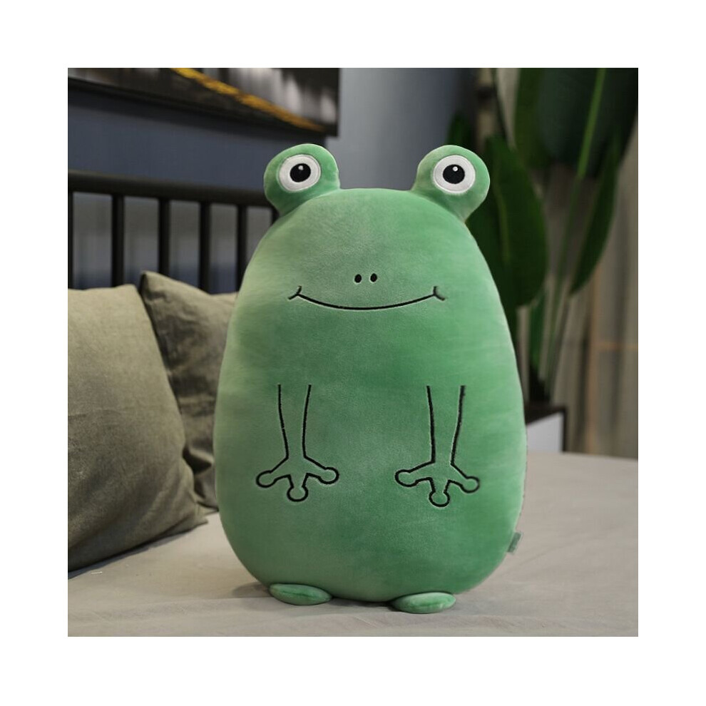 (Frog, 50cm) Stuffed Toy Plush Dinosaur Bear Pillow Cat Unicorn