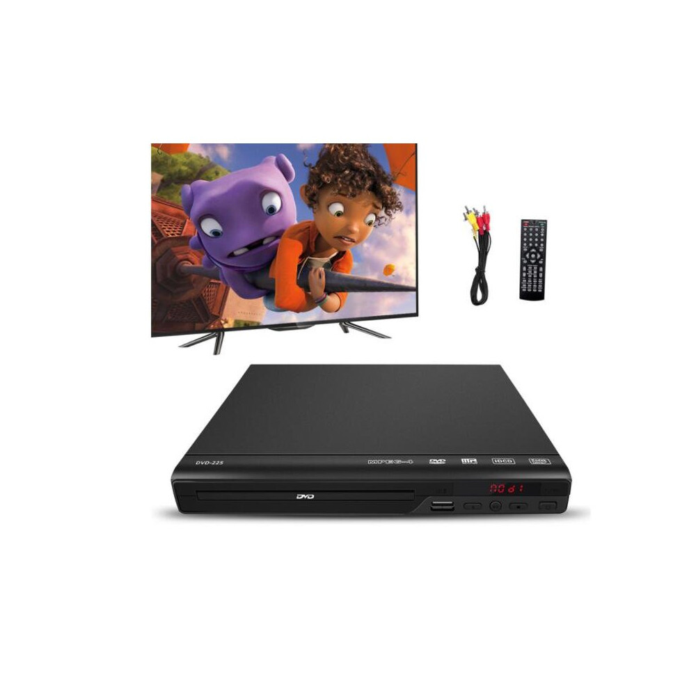 Full HD 1080P Multi-Region HDMI DVD Player USB Port, Remote,UK Plug