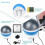 LED Rotating Projector Starry Night Light Star Baby Kids Bedside Lamp 5