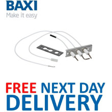 Baxi Solo & Potterton Promax Electrode Kit (Single Bracket & Long Cables) 5132097 721-985