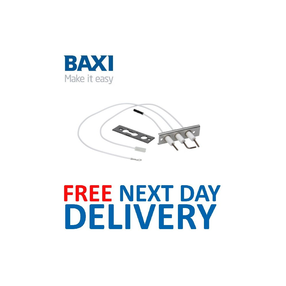 Baxi Solo & Potterton Promax Electrode Kit (Single Bracket & Long Cables) 5132097 721-985