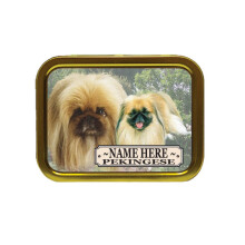 Personalised Pekingese Dog Breed Tobacco Tin Gift & Smoking Products