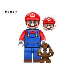 (Random one ) Super Mario Fit Lego Minifigures Toy Collection
