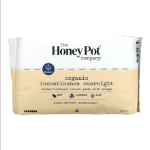 The Honey Pot Company, Păpădie încărcată cu aromă, Incontinență organică noaptea, 16 Cont