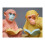 Pair of Resin Colourful Monkey Bookends 4