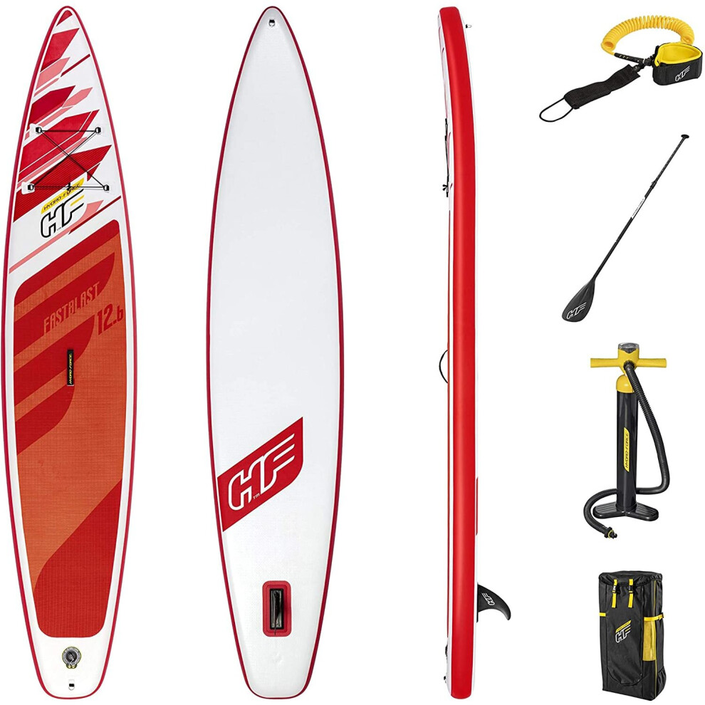Bestway Inflatable SUP Paddle Board Surfboard Hydro-Force Fastblast Tech Set