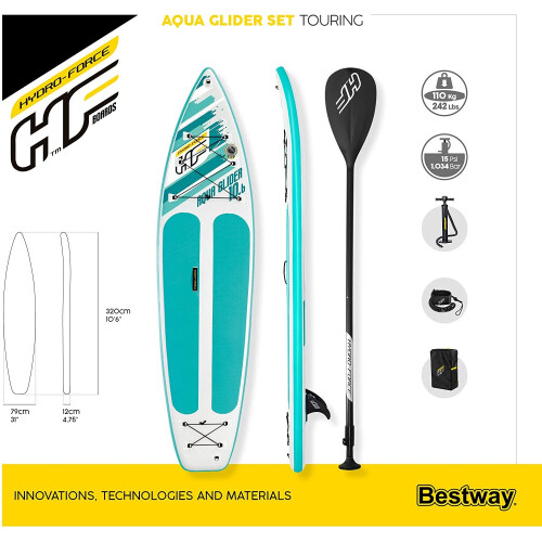 Bestway Bestway Hydroforce Aqua Glider 10 ft 6 SUP Paddleboard 1