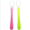 Green Sprouts, Feeding Spoons, 6-12 Months, Pink, 2 Pack 3