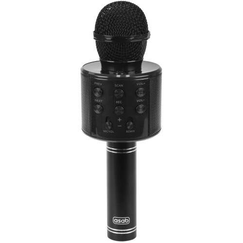 ASAB 4 in 1 Karaoke Bluetooth Wireless Microphone Portable