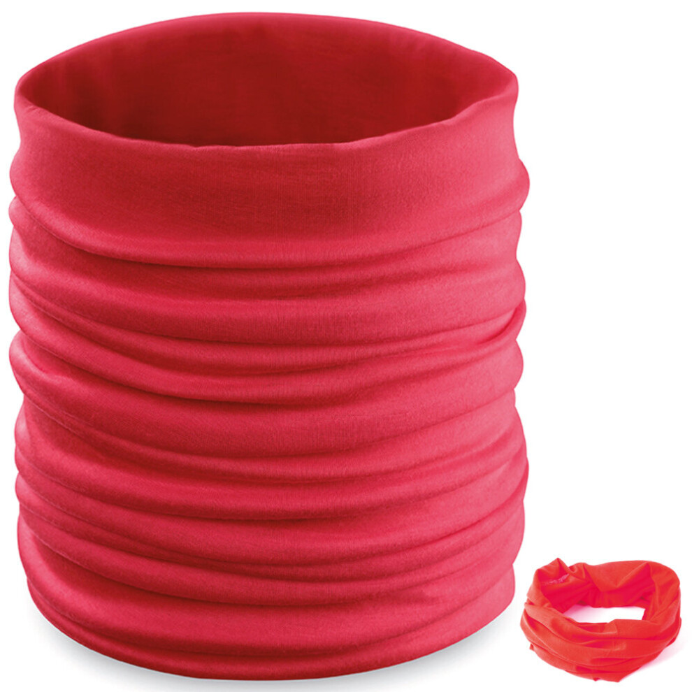 (Red) Balaclava Cycling Neck Warmer Tube Face Mask Red 5056384618756