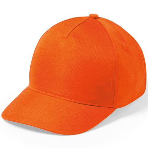 (Orange) Kids Baseball Cap Adjustable School Unisex Hat