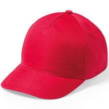 (Red) Kids Baseball Cap Adjustable School Unisex Hat