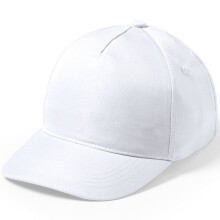 (White) Kids Baseball Cap Adjustable School Unisex Hat