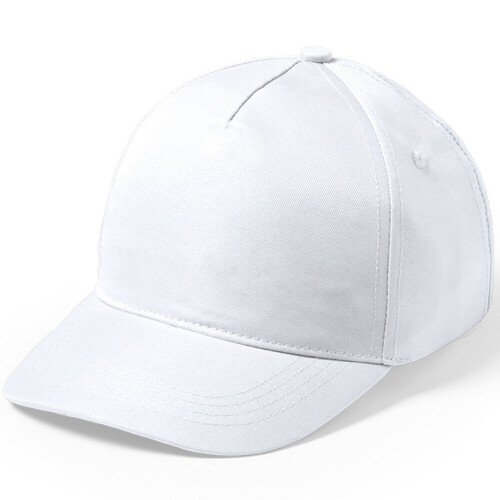 (White) Kids Baseball Cap Adjustable School Unisex Hat