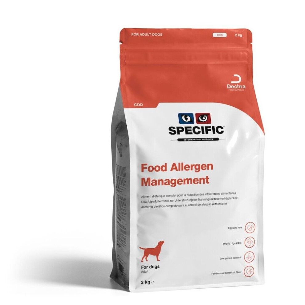 Dechra (2Kg) Specific Cdd Food Allergy Management Dry Dog Food