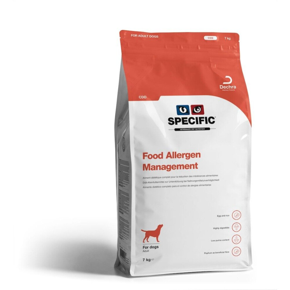 (7kg) SPECIFIC CDD Food Allergy Management Dry Dog Food