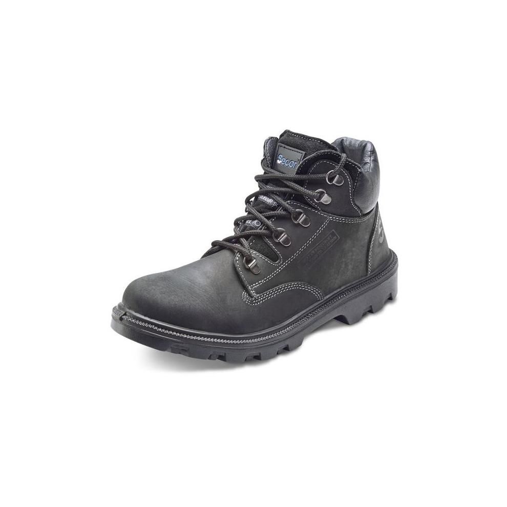 Beeswift Sherpa Dual Density Pu/Rubber Mid Cut Boot Black Size 8 - Image 6