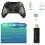 Brand New Xbox One Black Wireless Controller for Xbox/PC (2.4G USB Receiver, No Driver, 10h Battery, Dual Vibration, XInput/DInput) 3