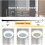 Living And Home Modern Ceiling Fan Light Color Change Lamp Remote Control 2